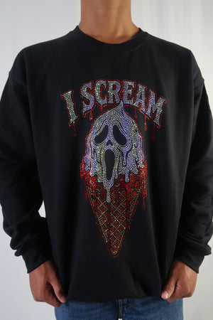 I Scream Crew Neck Pullover